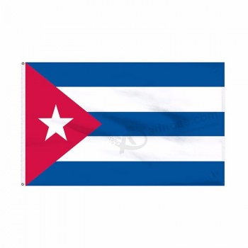 Customized CUBA NATIONAL FLAGS with high quality