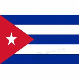 Hot Selling 3x5ft Large Digital Printing All Country Logo National Flags Polyester Print Cuba Flag