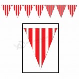 fertigt doppelseitige cheaptriangle Flaggenfahne kundenspezifisch an