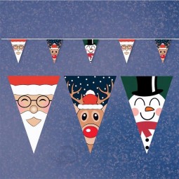 driehoek festival decoratie kerstmis buiten bunting vlag
