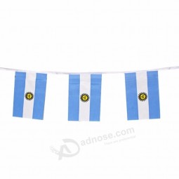 high quality custom argentina bunting flag