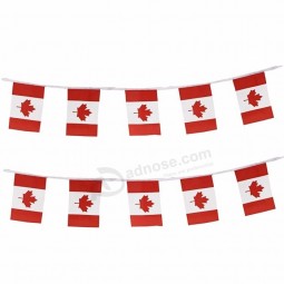 decorations polyester canada flag bunting wholesale