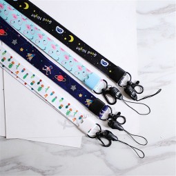 Cartoon niedliche Lanyard für Schlüssel Lanyard für iPhone 7 Samsung Handys MP3 USB Sticks Schlüssel Schlüsselanhänger ID Name Tag DIY Seil hängen