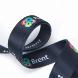 cordón de sublimación de poliéster personalizado con logotipo personalizado