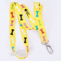 personalized customized sublimation printed lanyard