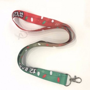 christmas breakaway neck lanyard keychain strap