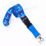 cartoon kleur riemen lanyard ID-badge houders mobiele nek Sleutelhangers