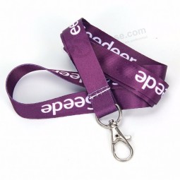 heat transfer printing polyester safety lanyards with custom logo