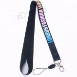 cordino gradiente come portachiavi mobile con badge identificativo