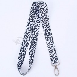 nieuw uniek luipaard print transfer lanyard