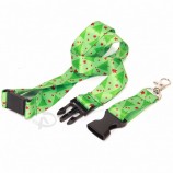 cordón de impresión de transferencia de calor portatarjetas de poliéster