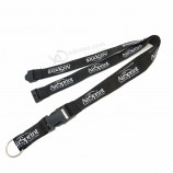 zeefdruk lanyard met aangepast logo voor studenten en stuff