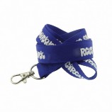 gedruckte Nylon-Siebdruck Logo Wasserflasche Lanyard