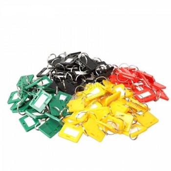 цветной пластик брелки для ключей брелки для ключей 5 идентификаторов в стиле название этикетки Ключевые тег