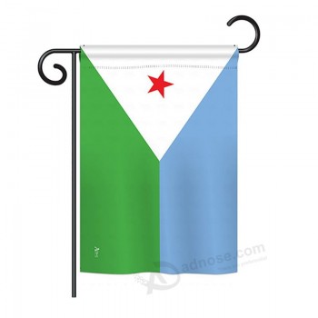 Dschibuti Flaggen der Welt Nationalität Impressionen dekorative vertikale 13 