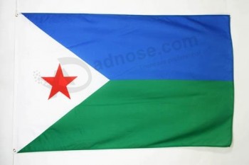 bandeira do djibouti 3 'x 5' - bandeiras do djiboutian 90 x 150 cm - banner 3x5 ft