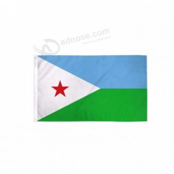 Джибути 3x5ft / 90 * 150см баннеры украшения флаг