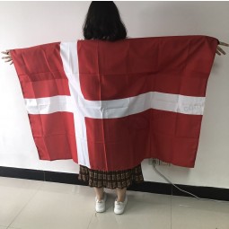 2019 sports cheering denmark national body flag