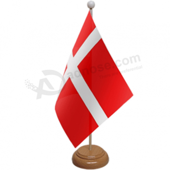 Dänemark Tisch Nationalflagge Dänische Desktop Flagge