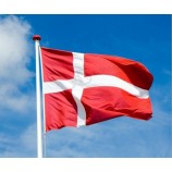 Factory sale directly standard size Denmark flag