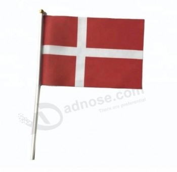 Festival Events Feier Dänemark Stick Fahnen Banner