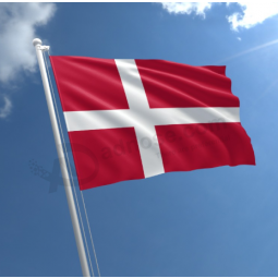Digital printing Denmark national flag for sport events