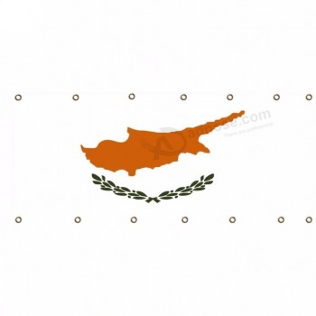 bandera de malla de chipre países chipre para chupar rueda