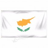 Hete verkopende 3x5ft grote digitale cyprus vlag van landen met digitale druk