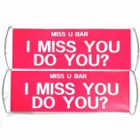 handheld scrolling banner, sport bedrukte intrekbare ventilator hand scrolling banner