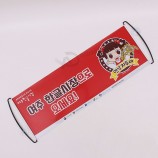 banner de rolagem à mão impresso personalizado para publicidade