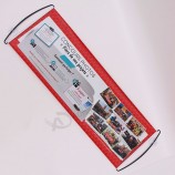 hand held scrolling banner / roll up banner for advertising