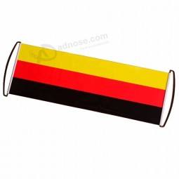 Fãs de mão OEM arregaçar banners imprimíveis de banners com logotipo personalizado