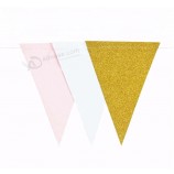Sunbeauty Wholesale Birthday Triangle Bunting Flags Garland Pennant Banner