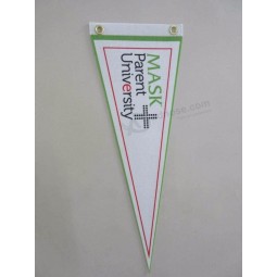 Venta caliente personalizada impresión barata fieltro banderín