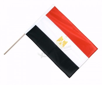 エジプトのための工場卸売の小さな手を振る旗