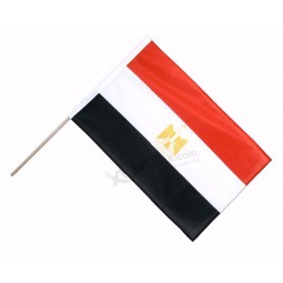 Factory Wholesale Small Hand Waving Flag for Egypt