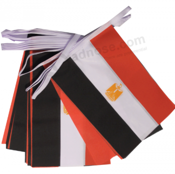 Sportveranstaltungen Polyester Ägypten Country String Flagge