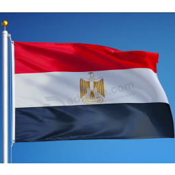 Fabrikdruck 3 * 5ft Standardgröße Ägypten-Landesflagge