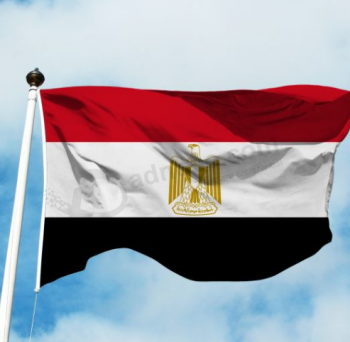 banderas nacionales de poliéster de alta calidad de egipto