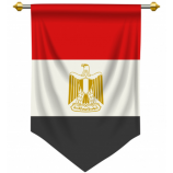 Bandiera nazionale dello stendardo egiziano decotive da appendere