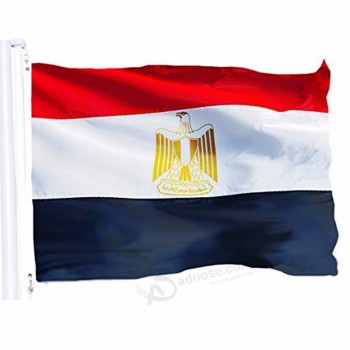 Großhandel Ägypten Nationalflagge Banner Ägypten Flagge Polyester