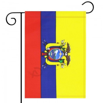 bandera del jardín ecuador bandera del jardín ecuatoriano, bandera de la decoración del jardín, banderas interiores y exteriores, banderas del desfile de celebración, celebración d