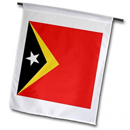 bandeira decorativa do jardim de timor-leste bandeiras de quintal de poliéster timor-leste