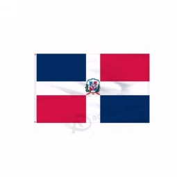 Faroe Dominican Republic 120 x 100D Polyester Flags Banner