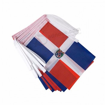 dominica bunting banner string flag Para a grande inauguração, Jogos Olímpicos, Bar, decorações para festas, clubes esportivos