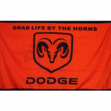 dodge flag flag dodge outdoor banner de publicidade