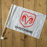 dodge personalizado bandeira do logotipo para a janela do carro