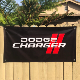 открытый dodge логотип рекламный баннер dodge рекламный флаг