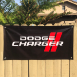 outdoor dodge logo advertising banner dodge publicidade bandeira