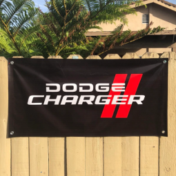 outdoor dodge logo advertising banner dodge advertising flag